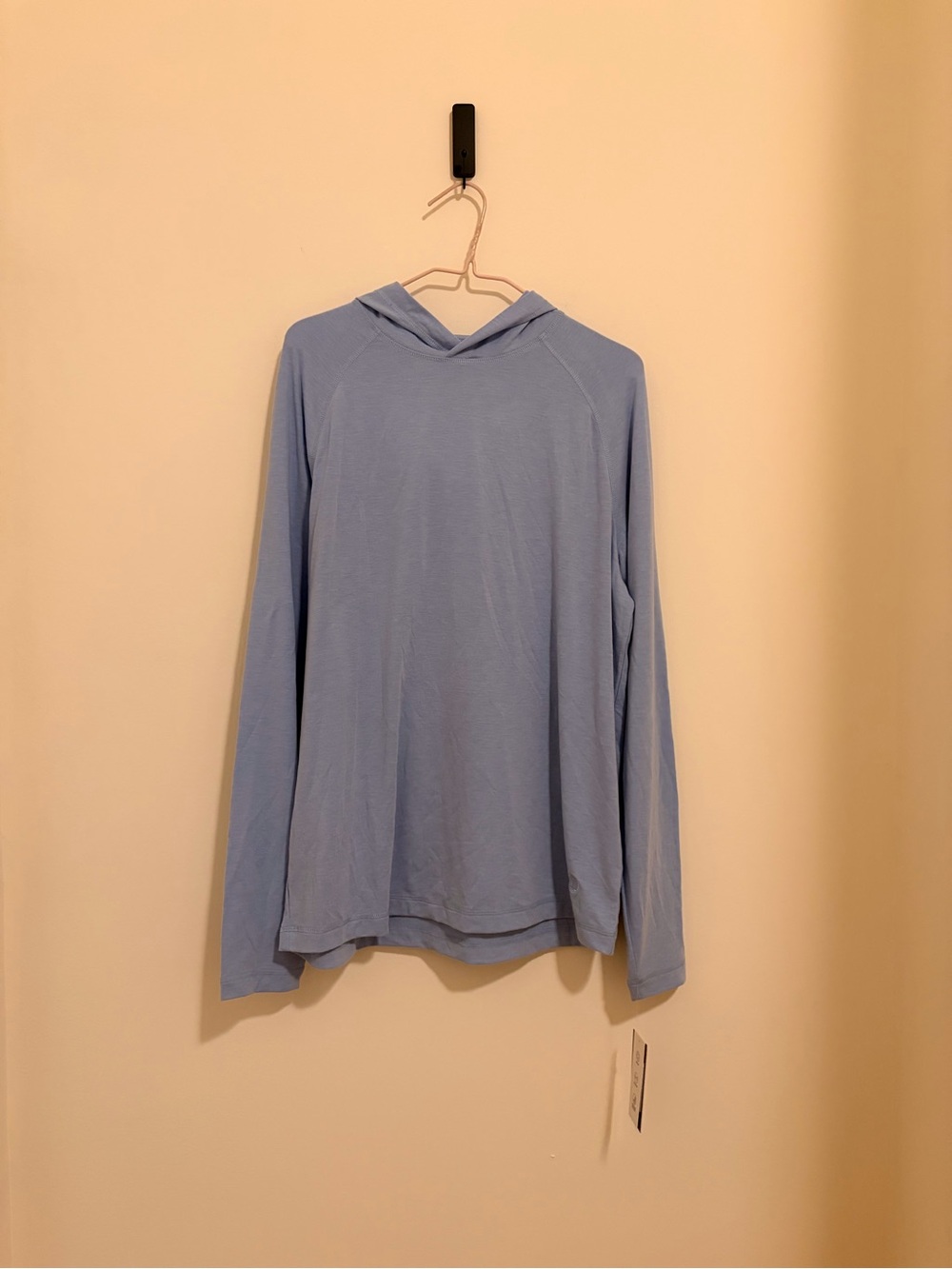 Lands' End Pale Blue UPF Sun Hoodie Rash Guard